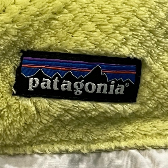Patagonia T Snap Retool Pullover Fleece Kangaroo Pocket  RARE Color Yellow XS - Picture 2 of 9
